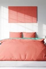 Deluxe Çift Taraflı Pamuk Ranforce Çift Kişilik Nevresim Takımı