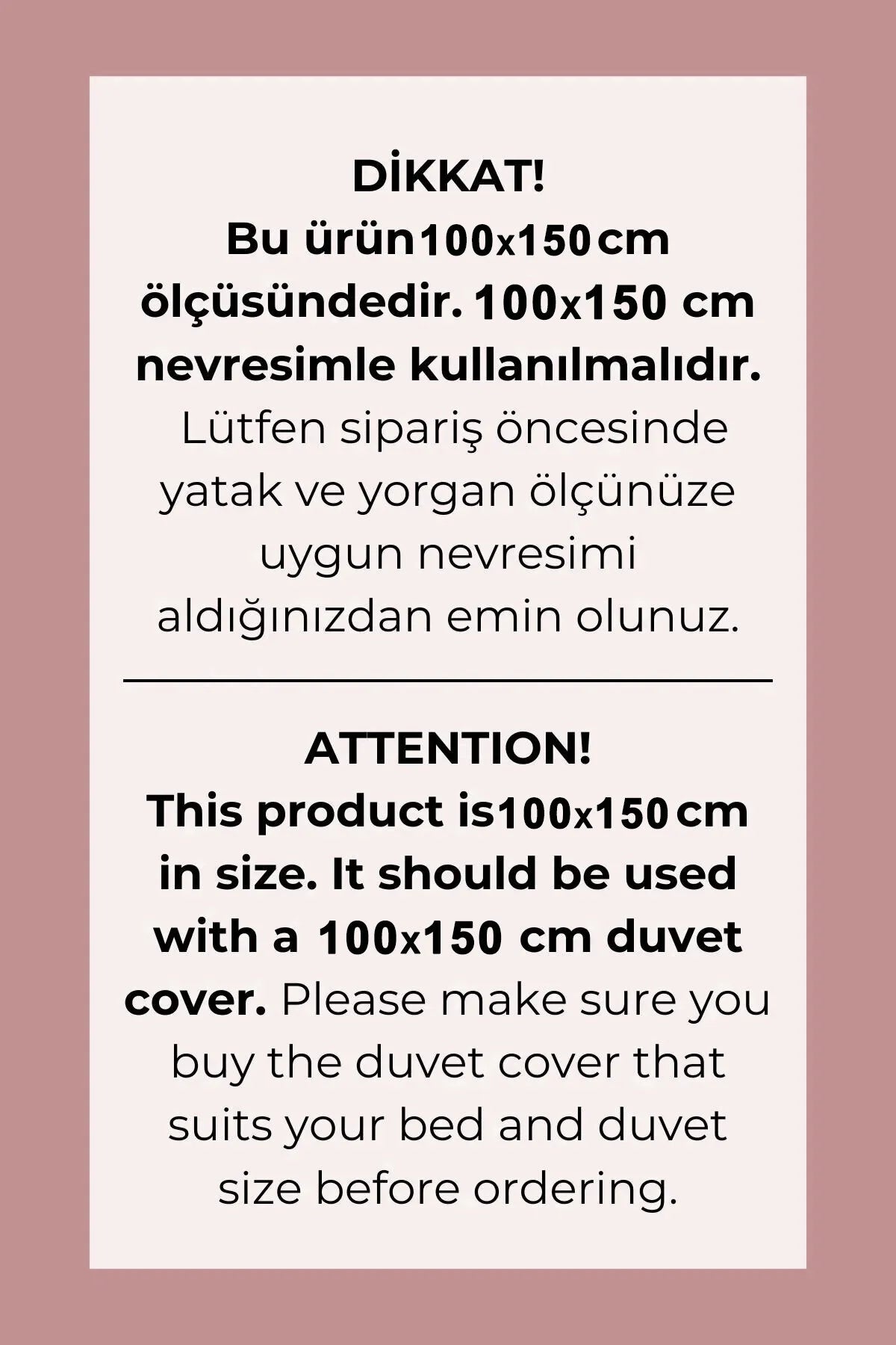 %100 Pamuklu Bebek Yorganı 100×150 cm - Yumuşak ve Rahat Uyku