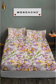 %100 Pamuk Lastikli Çarşaf Özel Tasarım 5D Dijital 60 Tel Embroidery Dreams