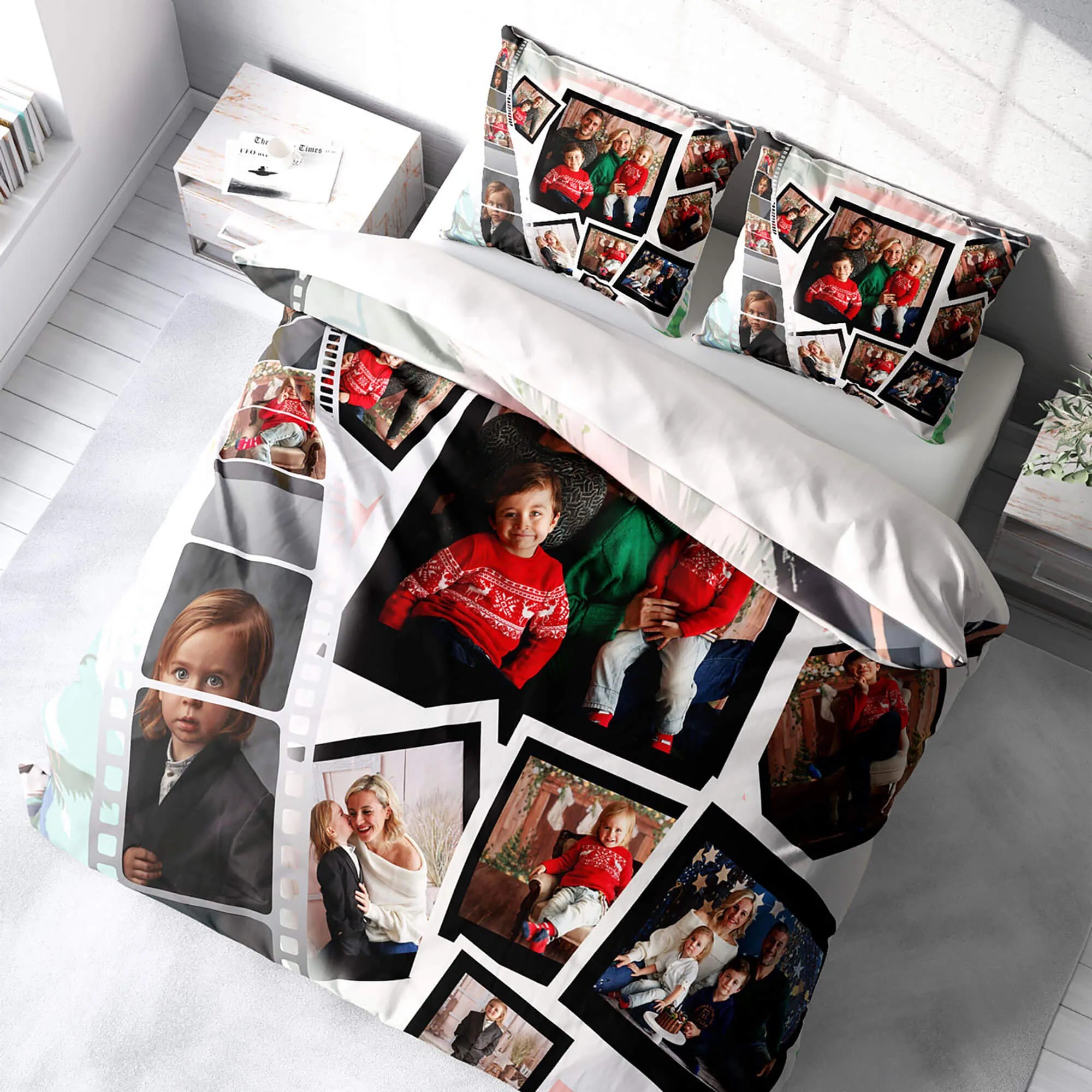 Monohome Kişiye Özel Çift Kişilik Nevresim Takımı Omni