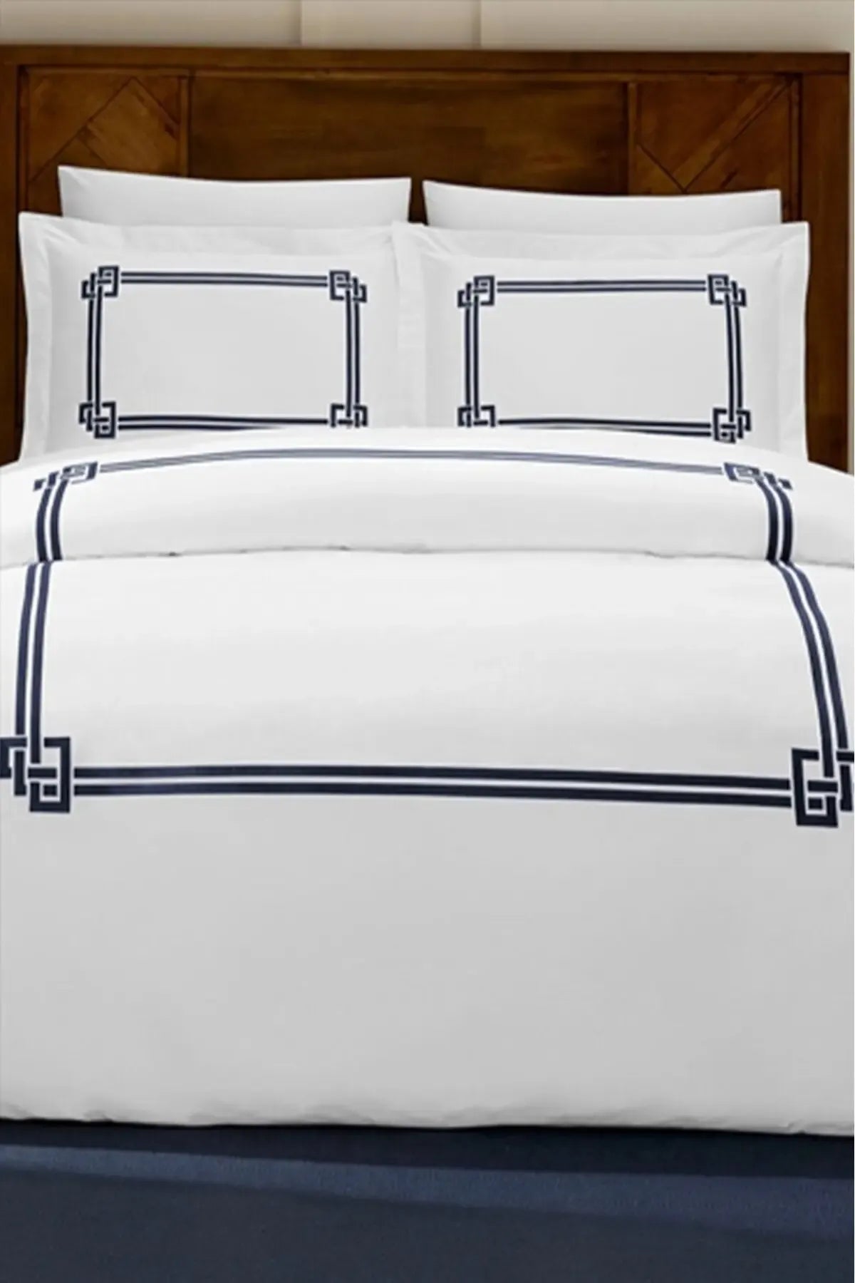 MONOHOME Percale Luxury %100 Pamuk Dijital Nevresim Takımı Classic