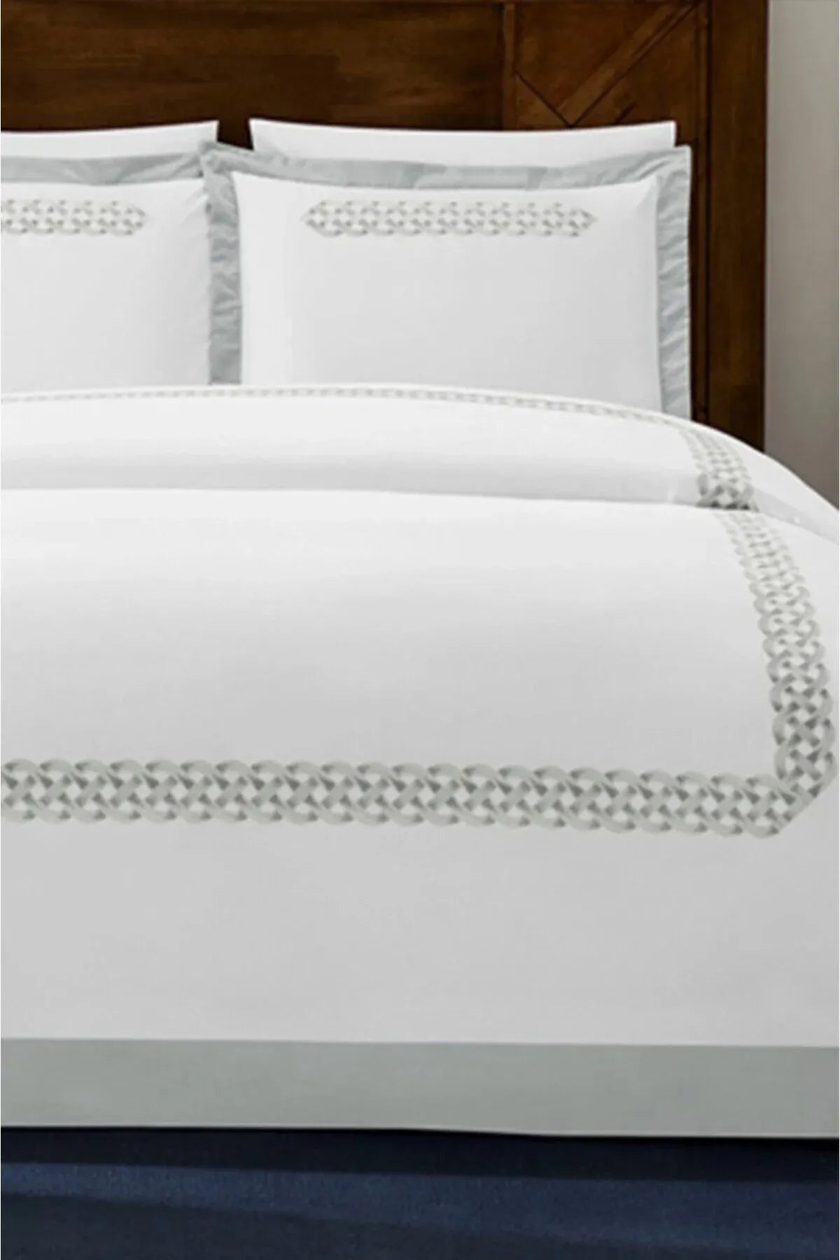 Percale Luxury %100 Pamuk Dijital Nevresim Takımı Frame