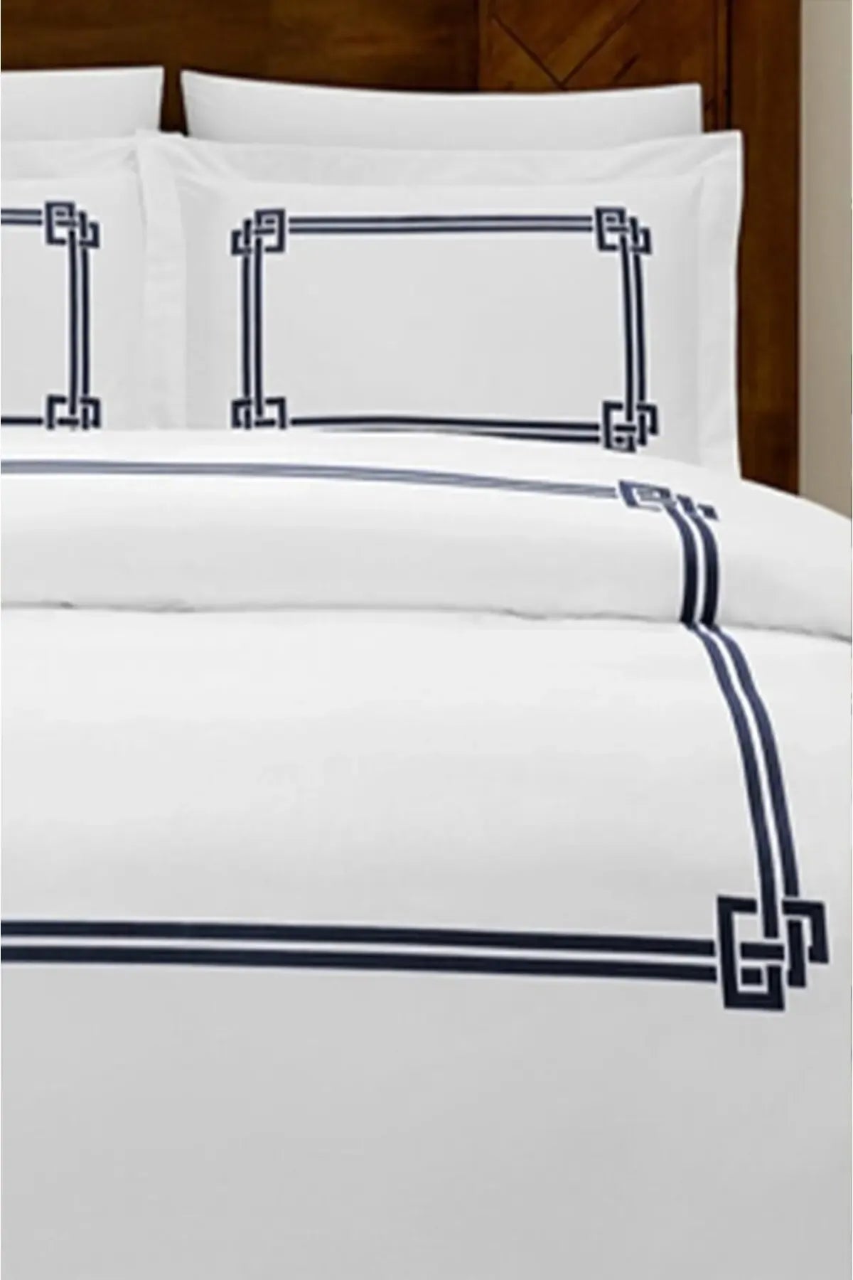 MONOHOME Percale Luxury %100 Pamuk Dijital Nevresim Takımı Classic