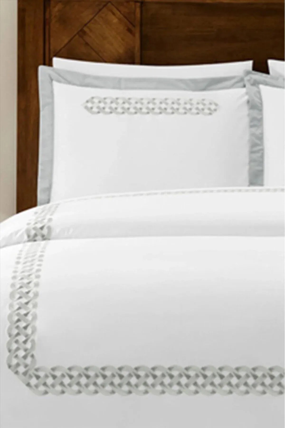 Percale Luxury %100 Pamuk Dijital Nevresim Takımı Frame