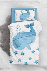 Small Dolphin 3D Bebek Nevresim Takımı