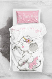 Elephant 3D Bebek Nevresim Takımı