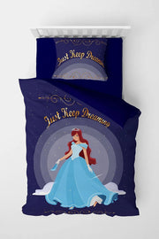 Girl Dreams 3D Pamuk Saten Çocuk Nevresim Takımı