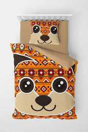 Alvin 3D Pamuk Saten Çocuk Nevresim Takımı