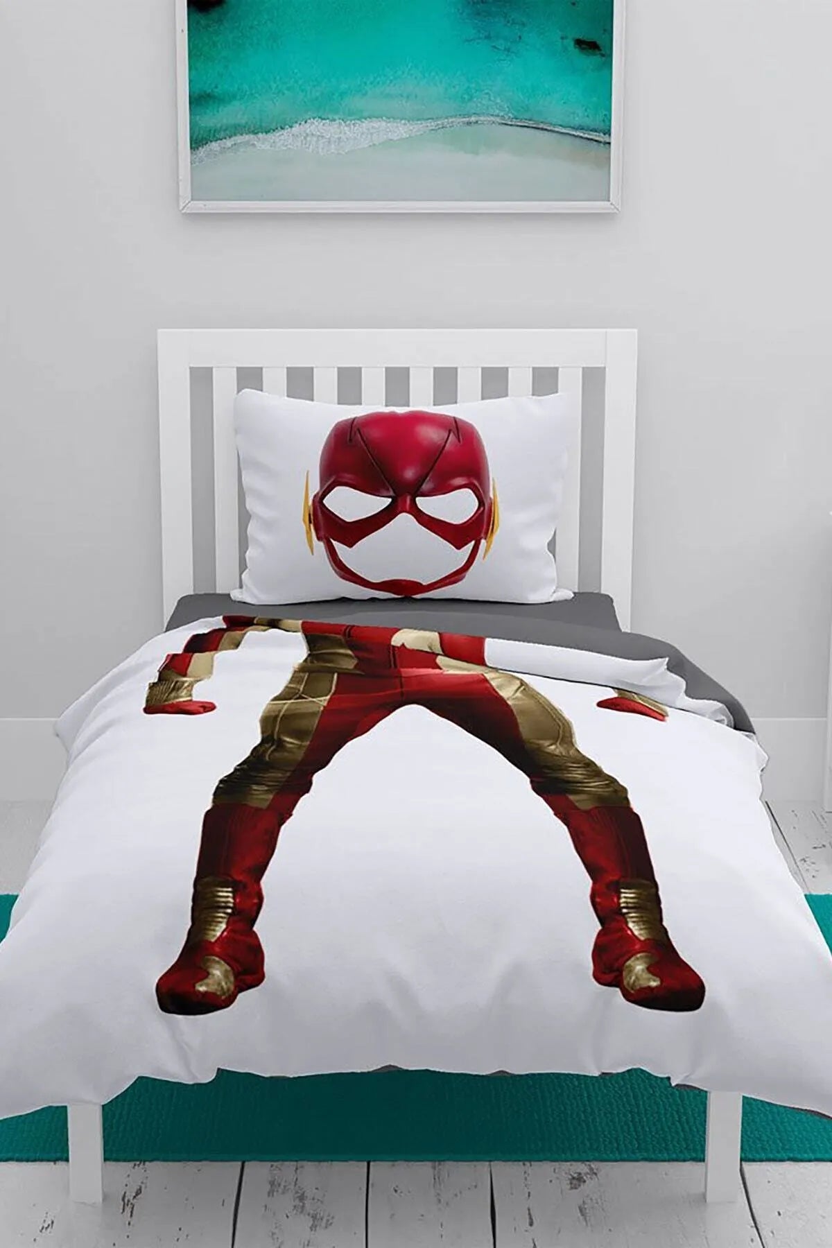 Speedster 3D Pamuk Saten Çocuk Nevresim Takımı