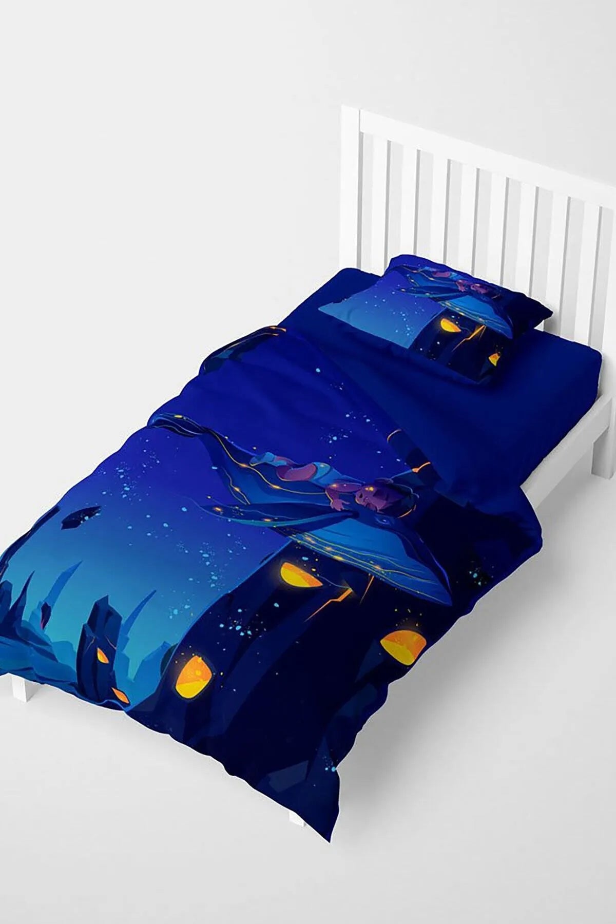 Sleepy Girl 3D Pamuk Saten Çocuk Nevresim Takımı