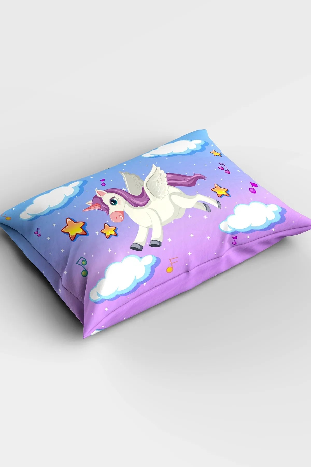 Unicorn 3d Pamuk Saten Bebek Nevresim Takımı