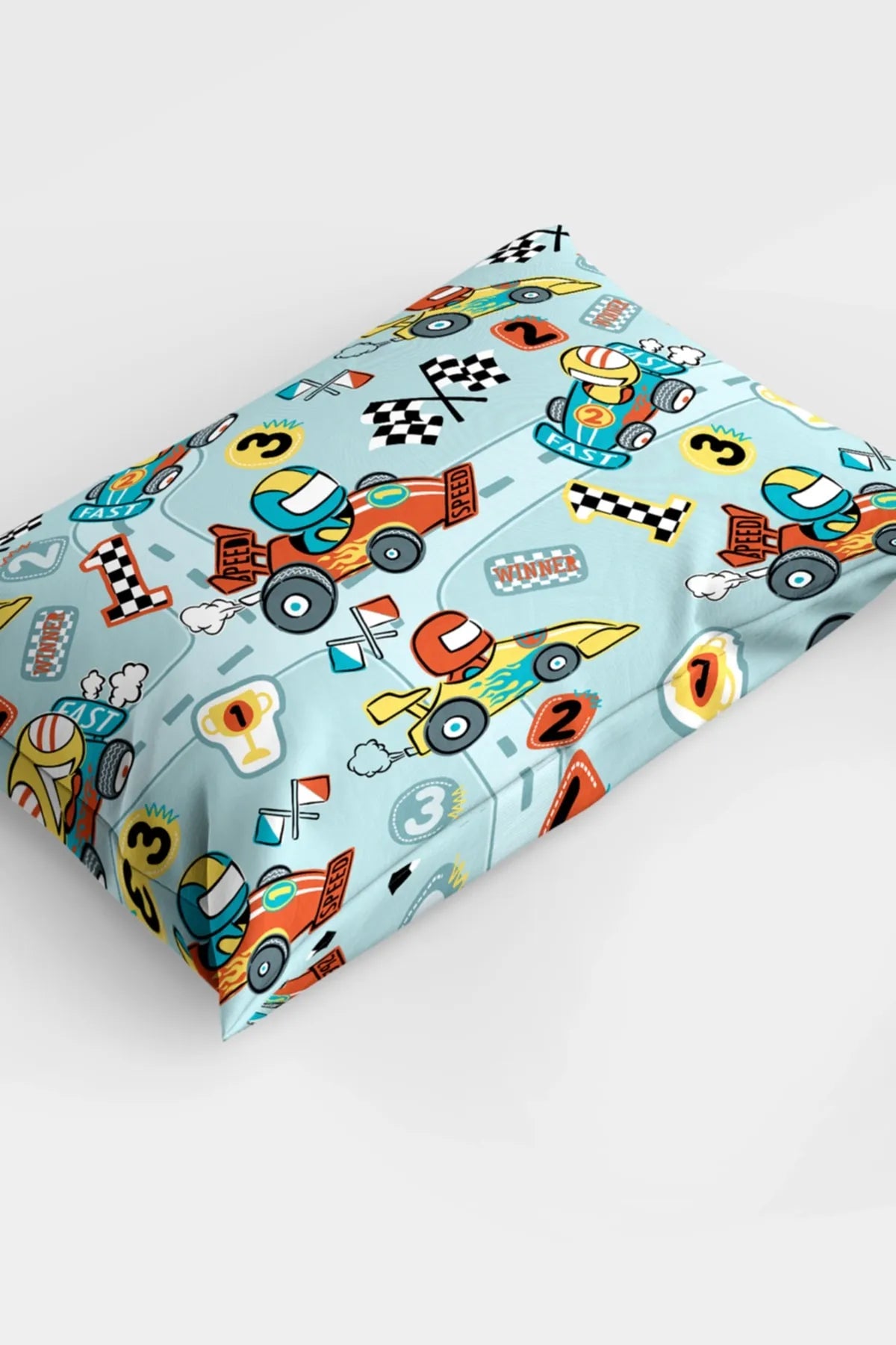 Karting 3d Pamuk Saten Bebek Nevresim Takımı