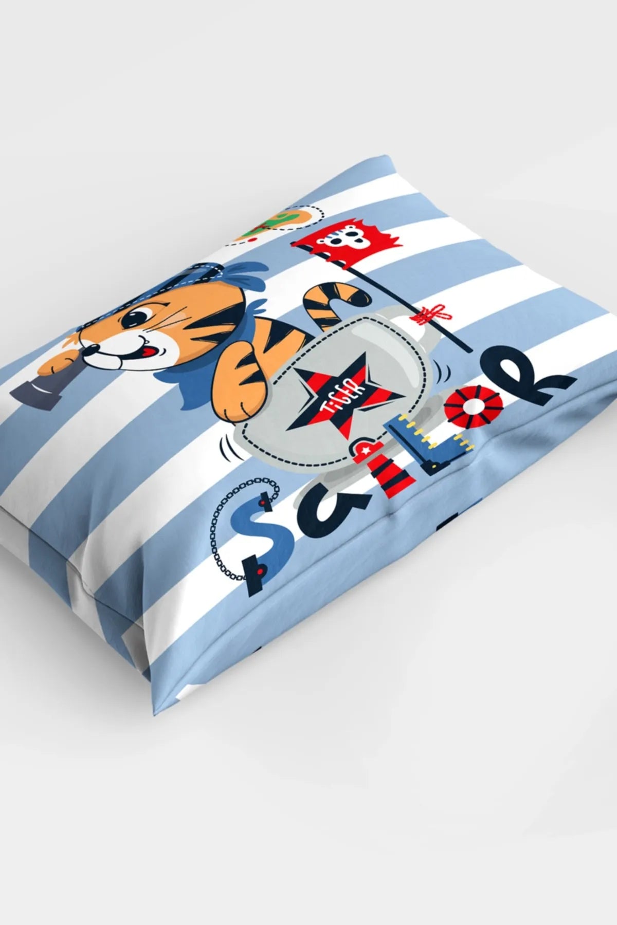 Tige Sailor 3d Pamuk Saten Bebek Nevresim Takımı
