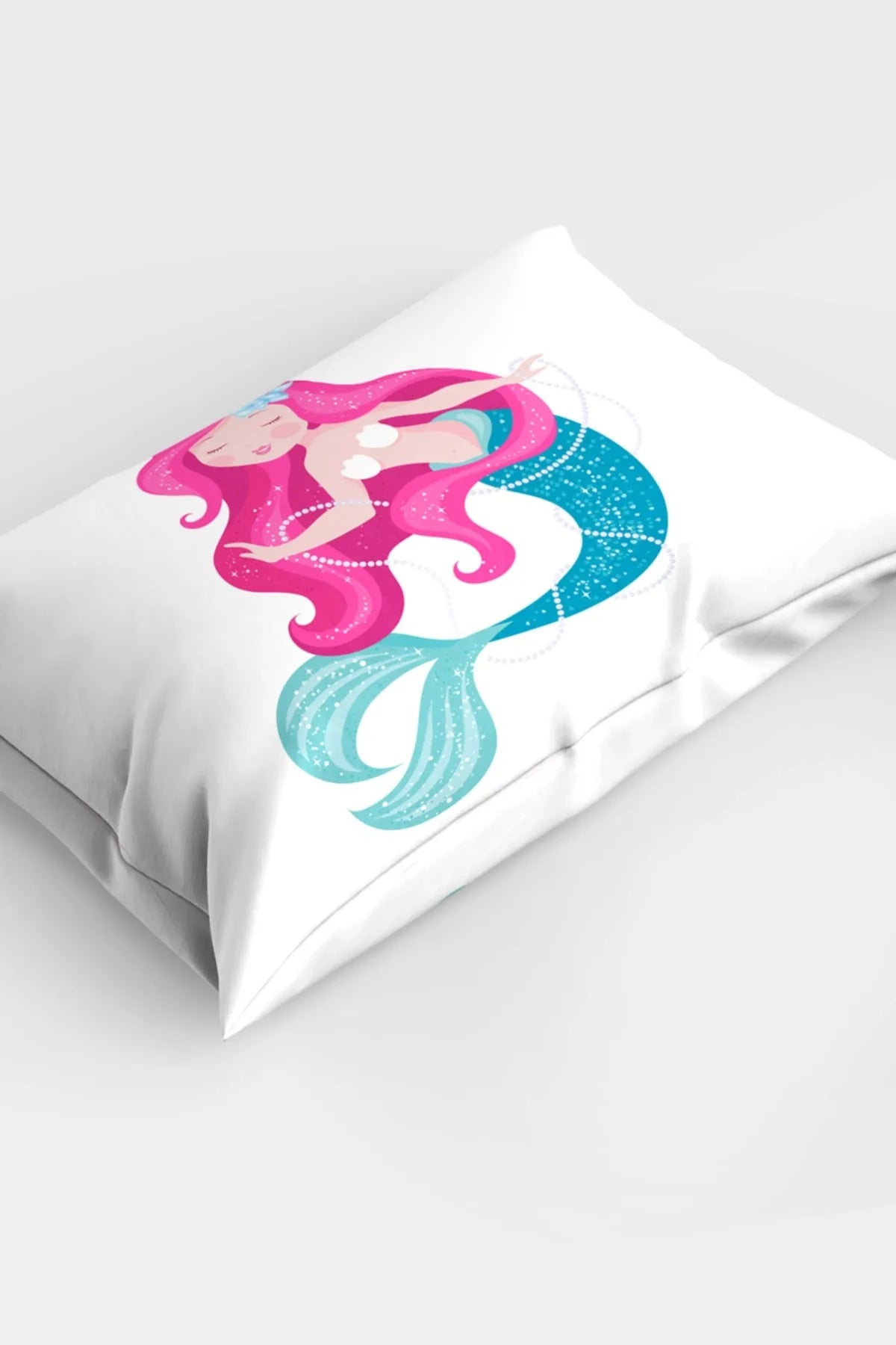 Mermaid 3d Pamuk Saten Bebek Nevresim Takımı