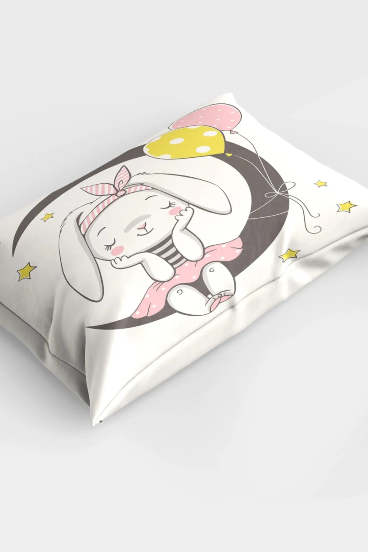 Bunny Girl 3d Pamuk Saten Bebek Nevresim Takımı