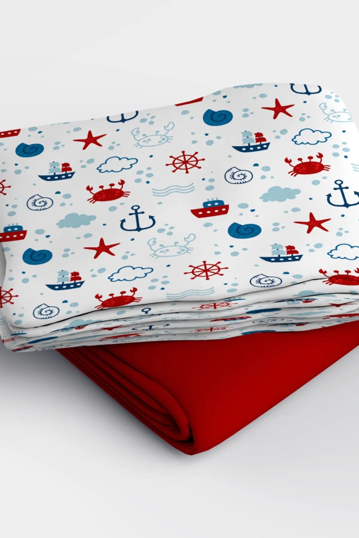 Marine 3d Pamuk Saten Bebek Nevresim Takımı