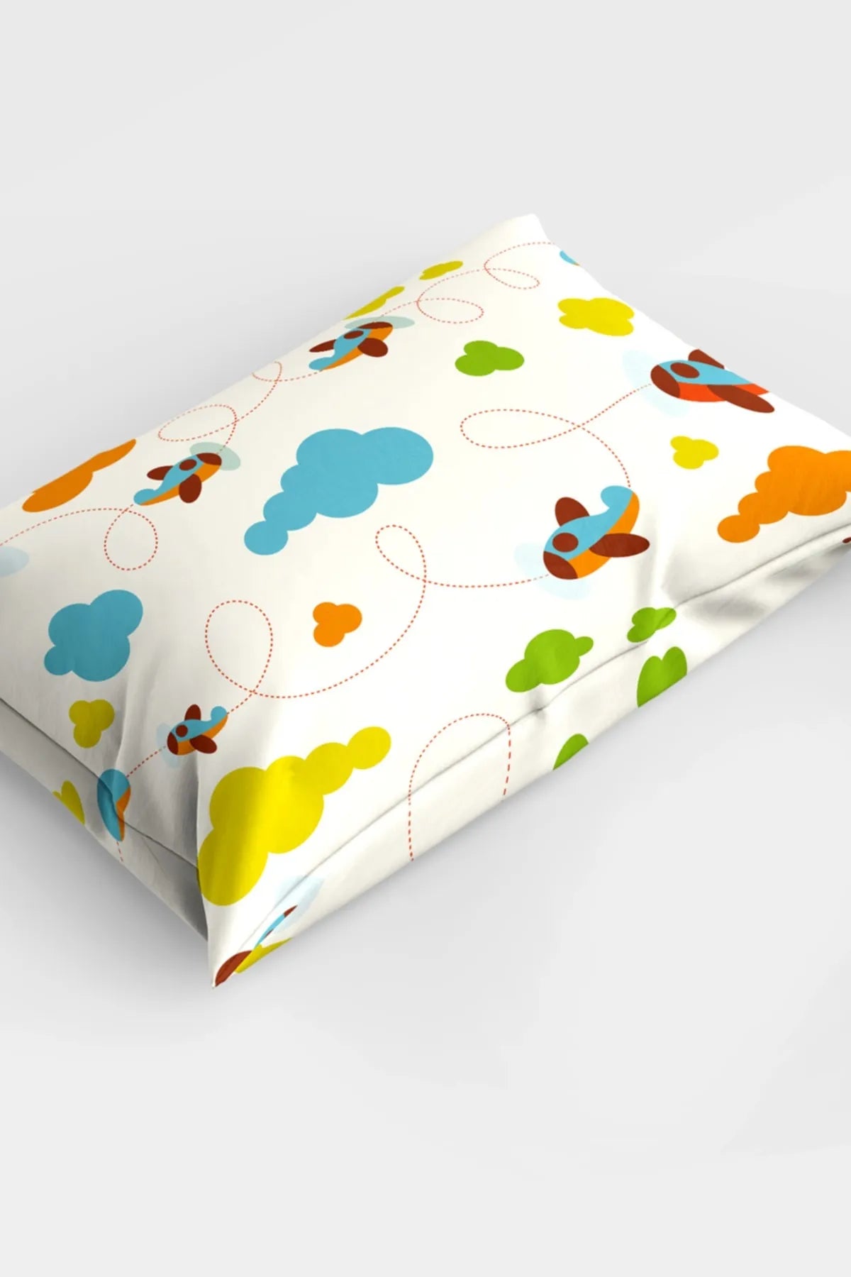 Toy Airplane 3d Pamuk Saten Bebek Nevresim Takımı