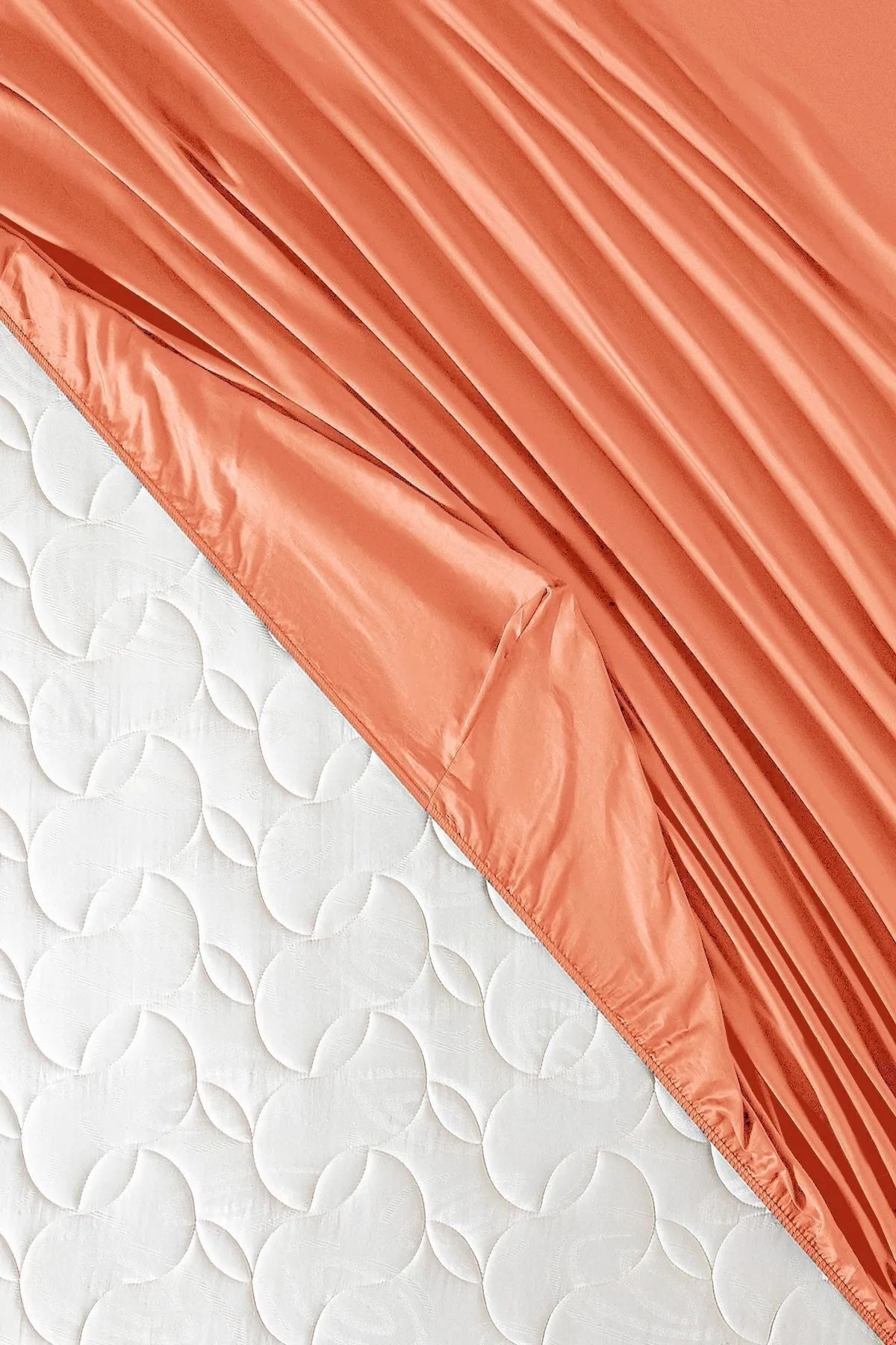 Lastikli Çarşaf %100 Pamuk Oeko-tex® Sertifikalı (Nevresim Kumaşından Üretilmiştir) 57 Tel Somon