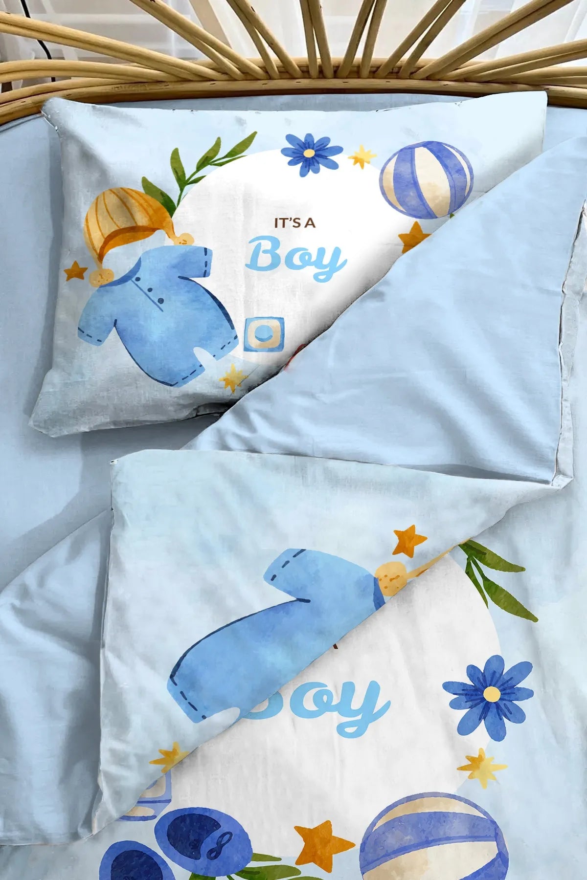 Bebek Nevresim %100 Pamuk Oeko-tex®Sertifikalı Özel Dokuma Prince's supplies