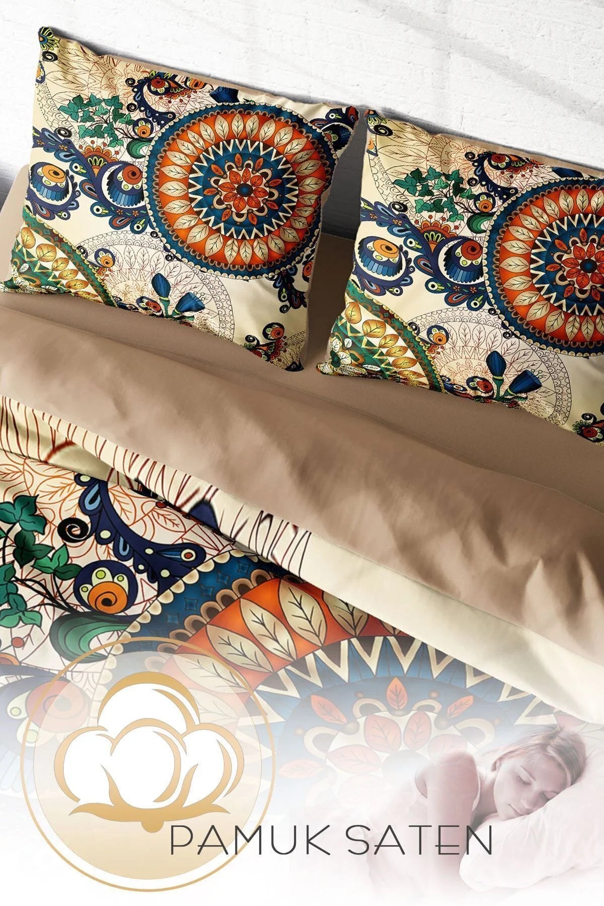 Authentic Klasik Çift Kişilik Nevresim Takımı