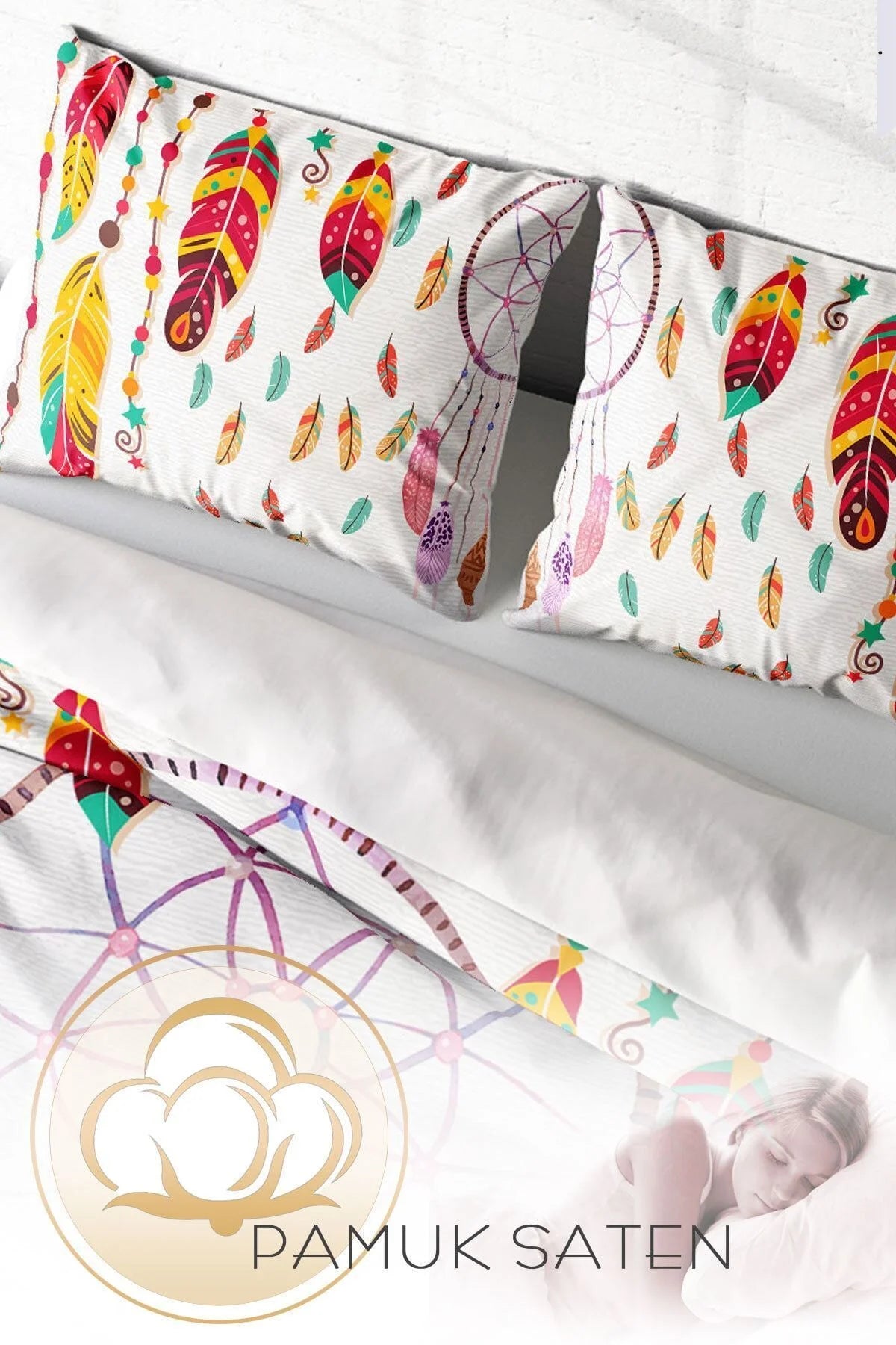 Dream Catchers Modern Çift Kişilik Nevresim Takımı