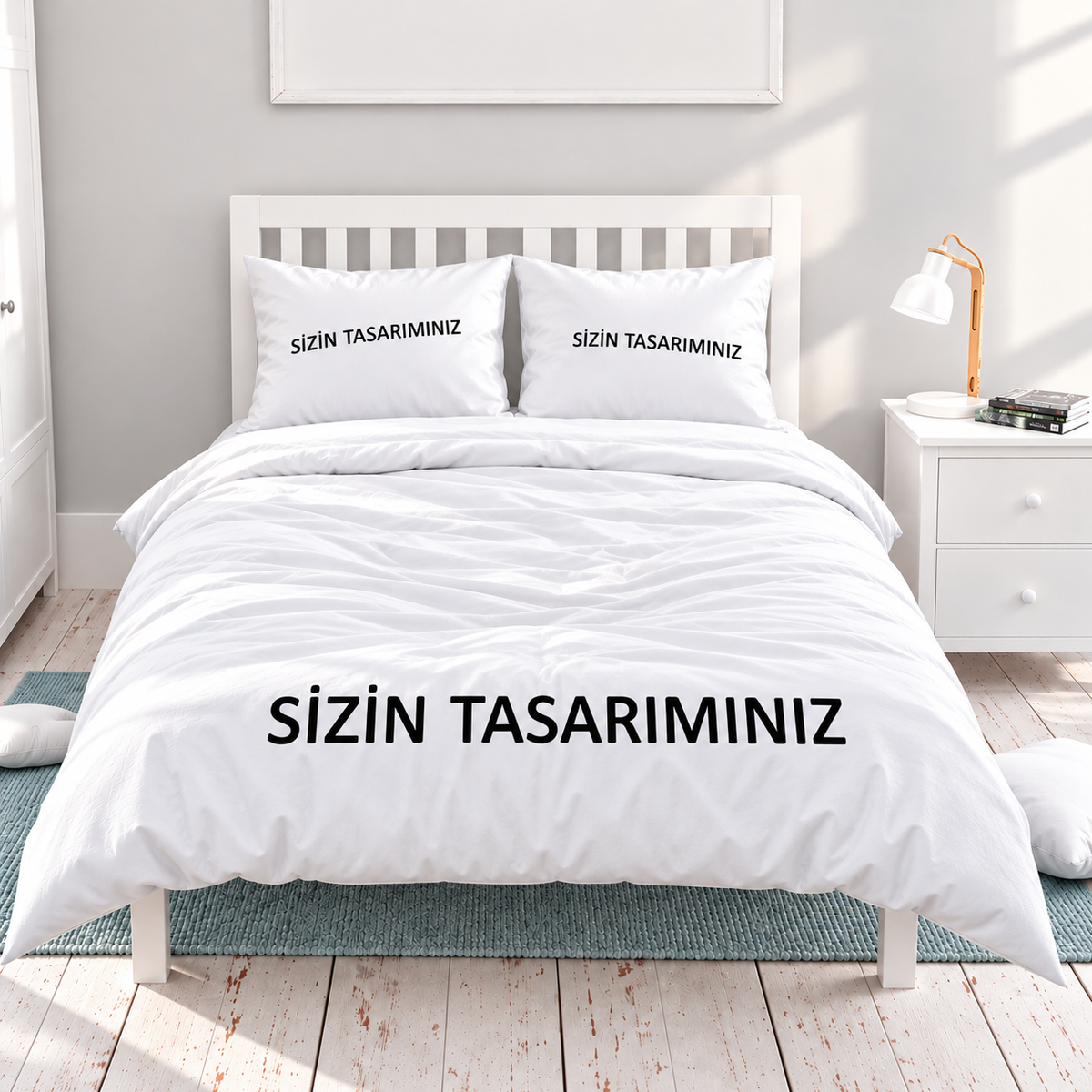 MonoHome Kişiye Özel Tek Kişilik Nevresim Takımı siz hayal edin bizde yapalım