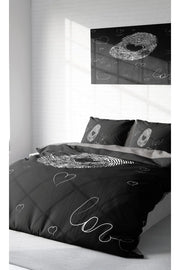 Love Sign Romantik Çift Kişilik Nevresim Takımı
