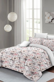 Nevresim Takımı Pamuk Saten Çift Kişilik 3D Digital Dream Roses