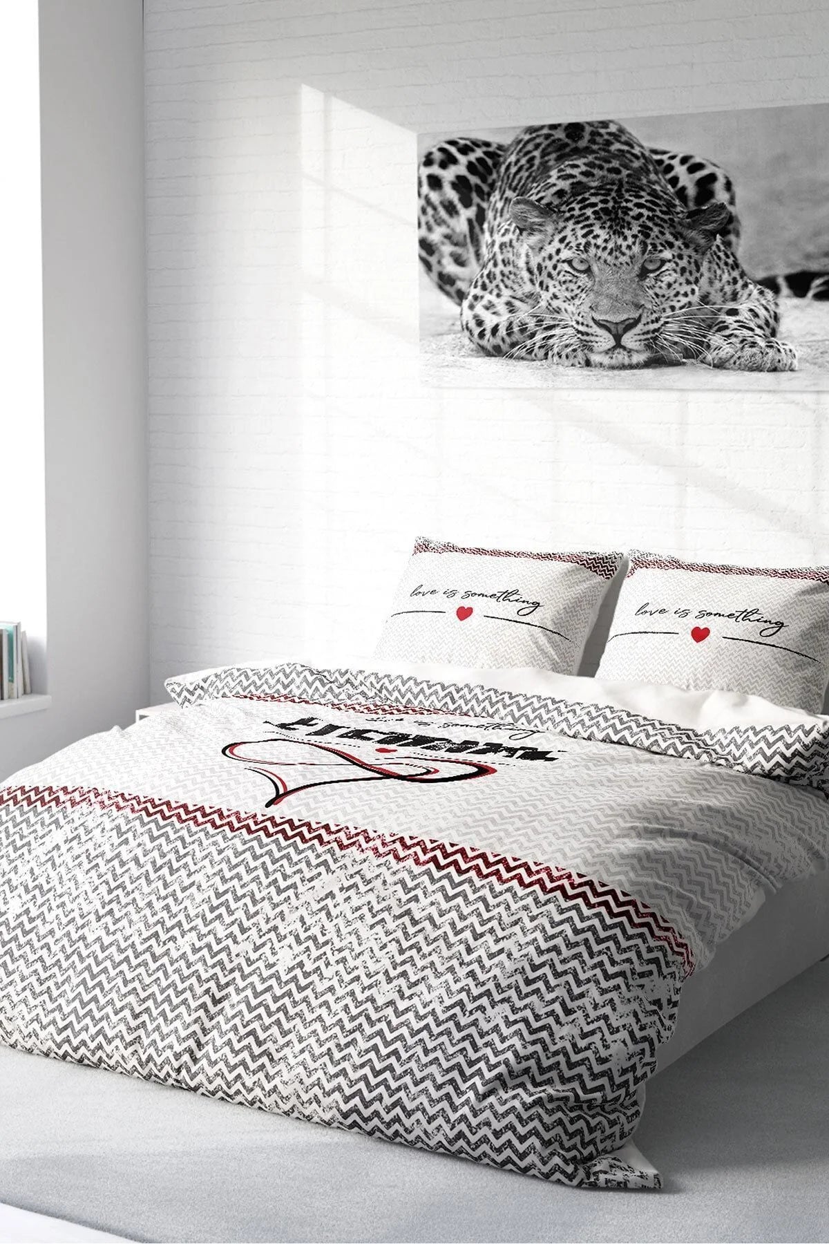 Nevresim Takımı Pamuk Saten Çift Kişilik 3D Digital Eternal