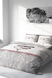 Nevresim Takımı Pamuk Saten Çift Kişilik 3D Digital Eternal