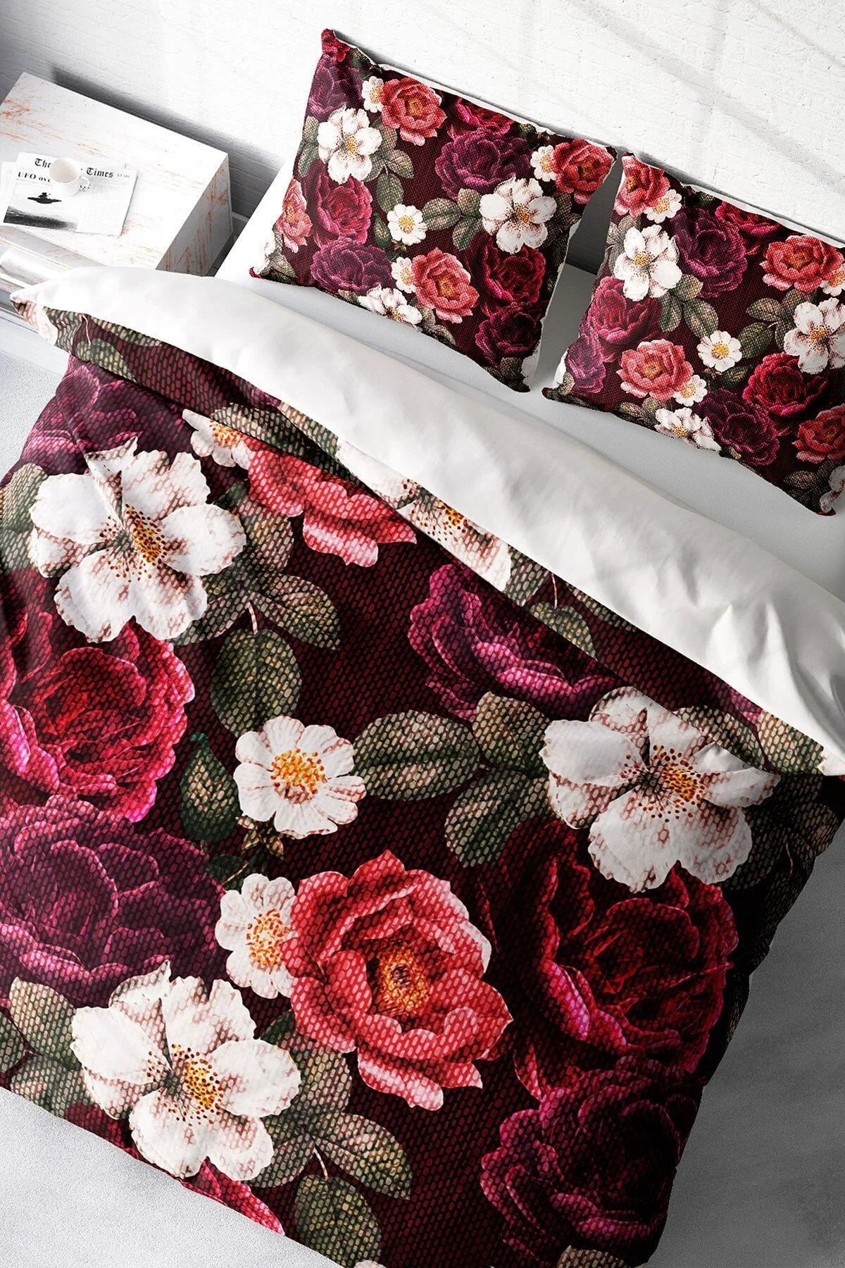 Nevresim Takımı Pamuk Saten Çift Kişilik 3D Digital Goblen Dream