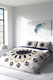 Nevresim Takımı Pamuk Saten Çift Kişilik 3D Digital Osmanlı Motifleri Iıı