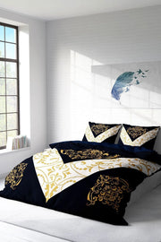 Nevresim Takımı Pamuk Saten Çift Kişilik 3D Digital Osmanlı Motifleri V