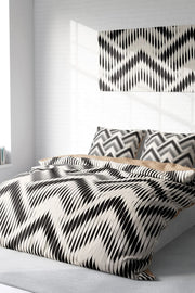 Örgü 1 3D Pamuk Saten Çift Kişilik Nevresim Takımı