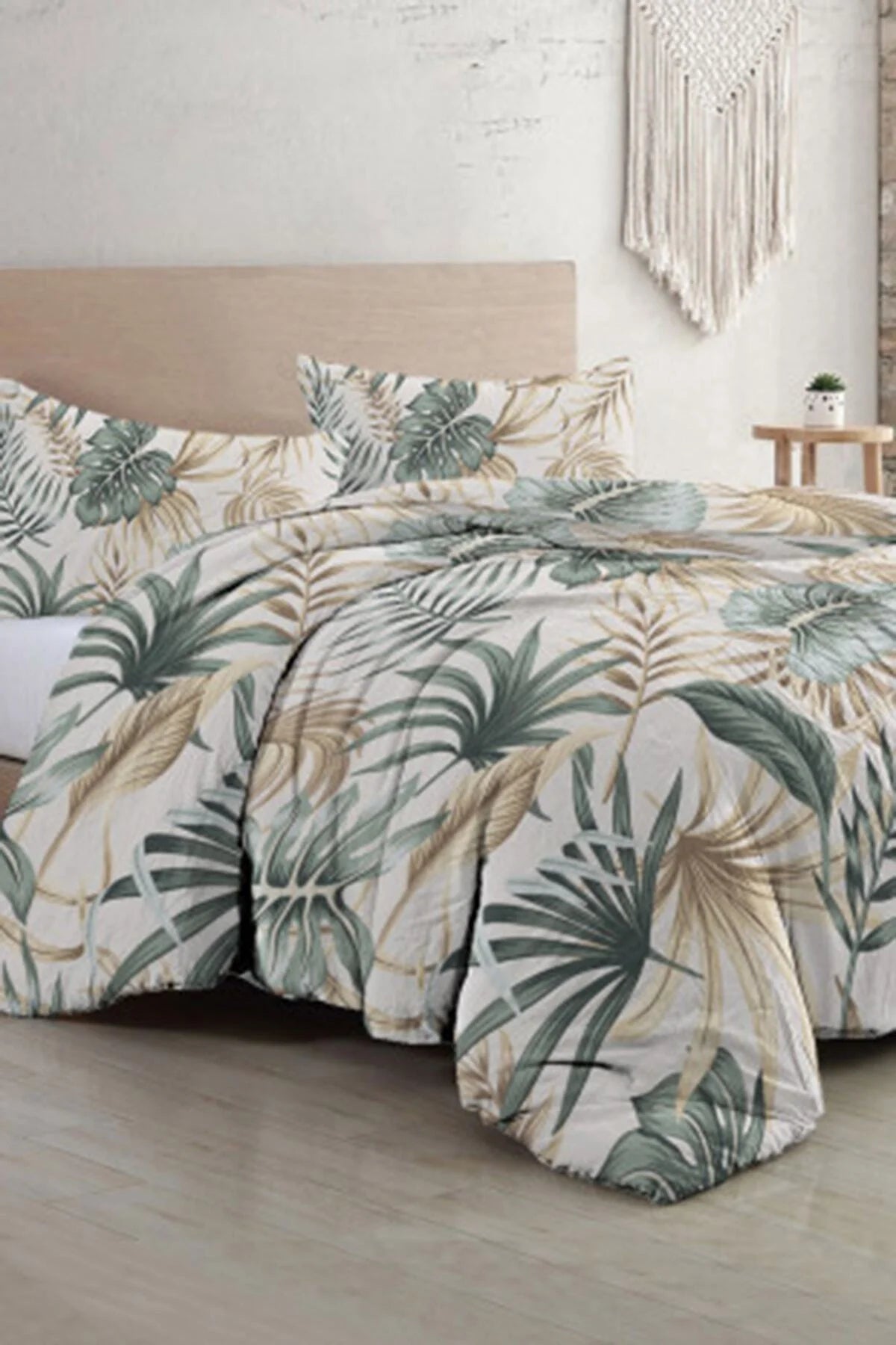 Pamuklu Çift Kişilik Nevresim Takımı Natura Botanik