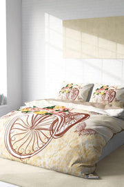 Romantic Bicycle Modern Çift Kişilik Nevresim Takımı