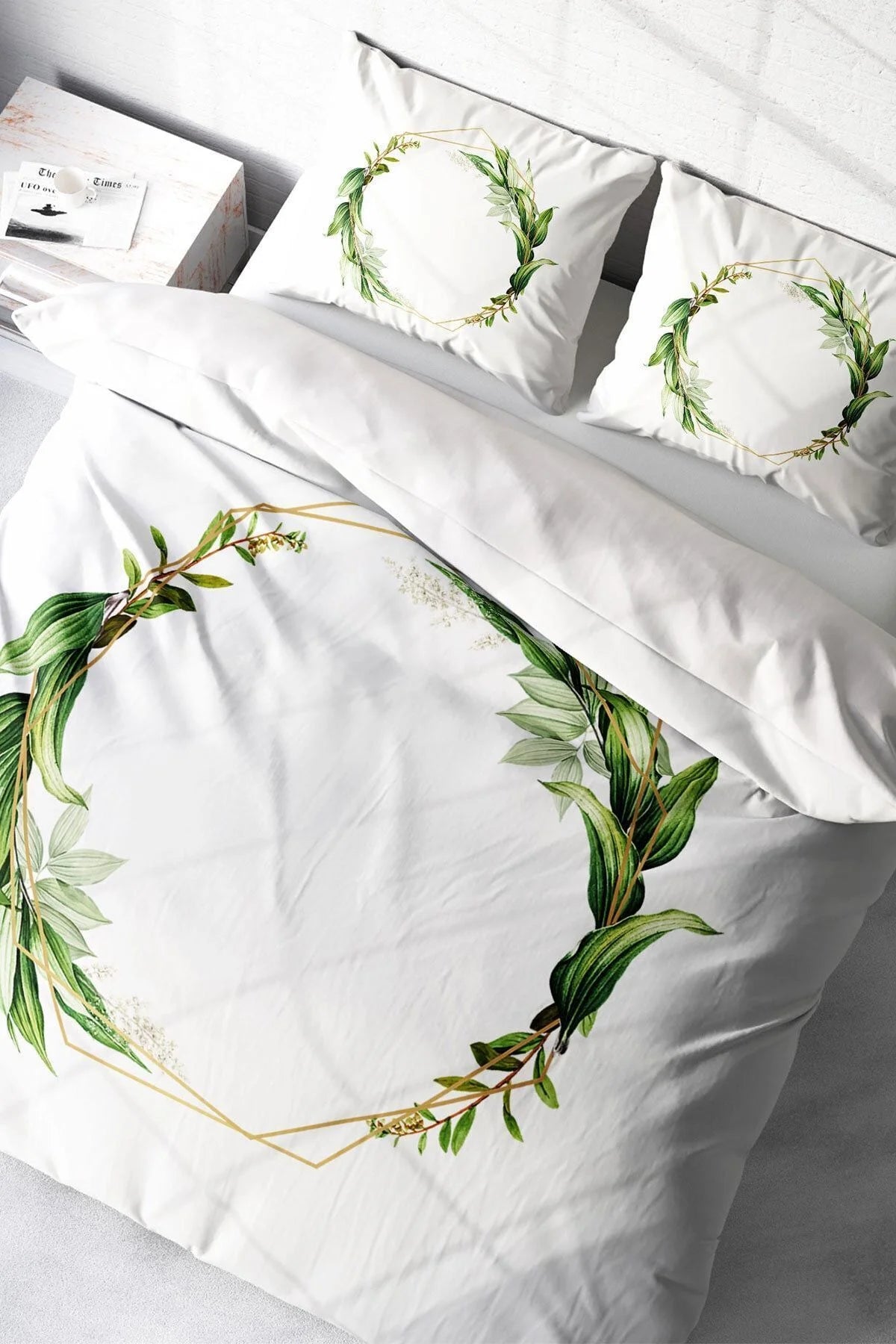 Sarmaşık 3D Çift Kişilik Nevresim Takımı