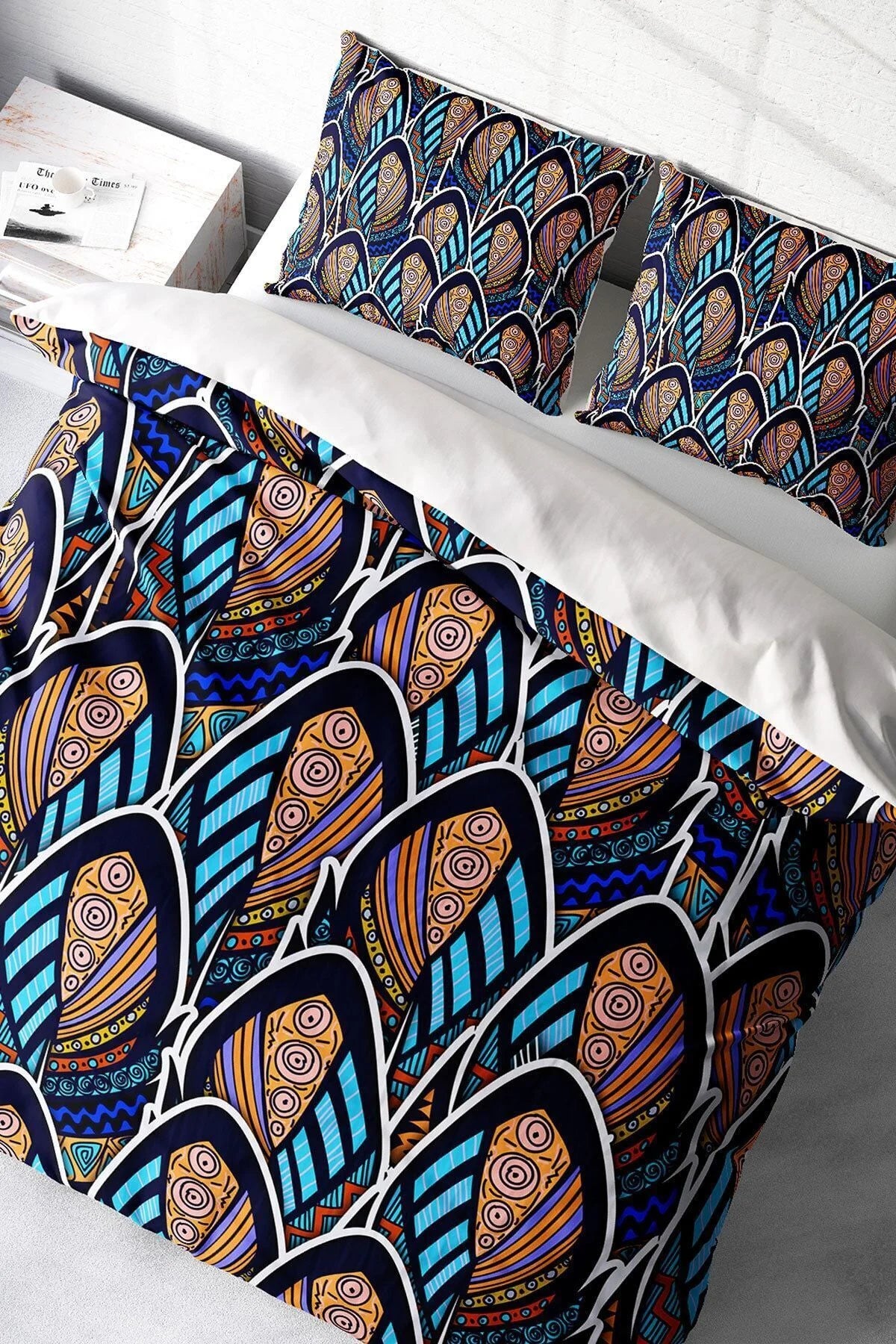 Saten Çift Kişilik Nevresim Takımı