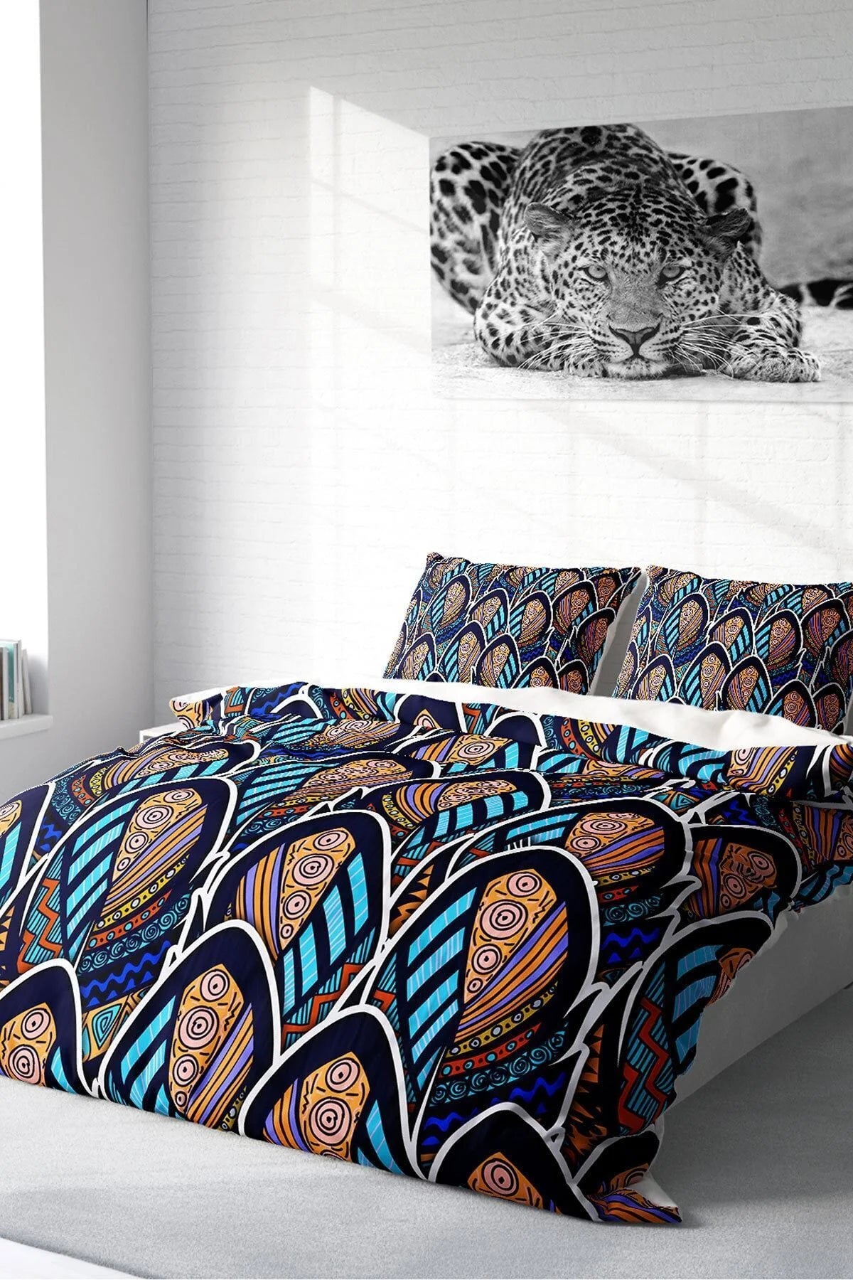 Saten Çift Kişilik Nevresim Takımı