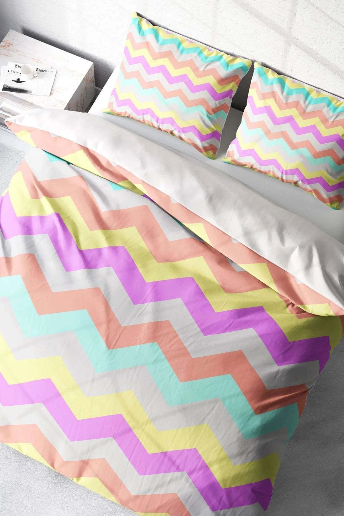 Scandnavian Modern Çift Kişilik Nevresim Takımı