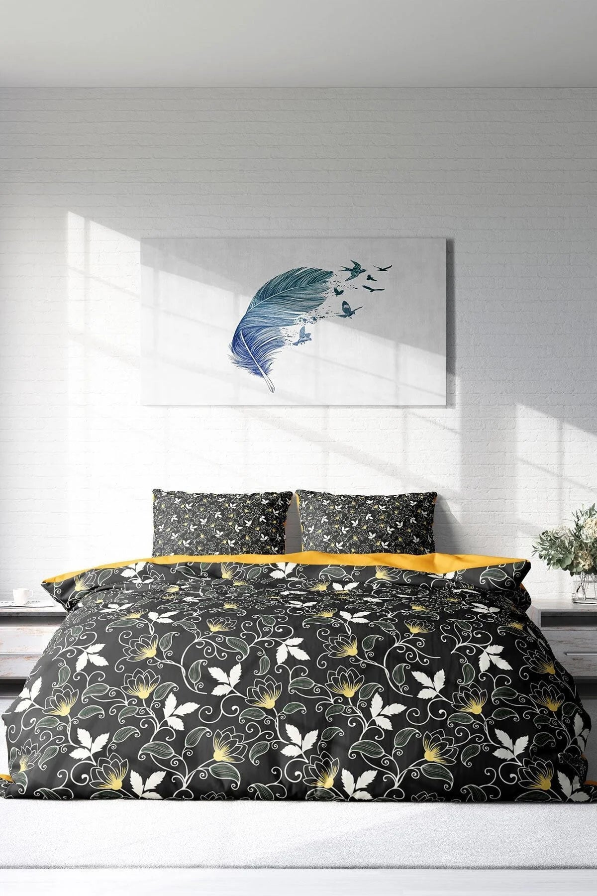 Serenity Naturel Çift Kişilik Nevresim Takımı