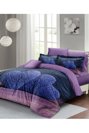 Sevgililer Günü Özel Çift Kişilik Nevresim Takımı Pamuk Saten Wool Heart