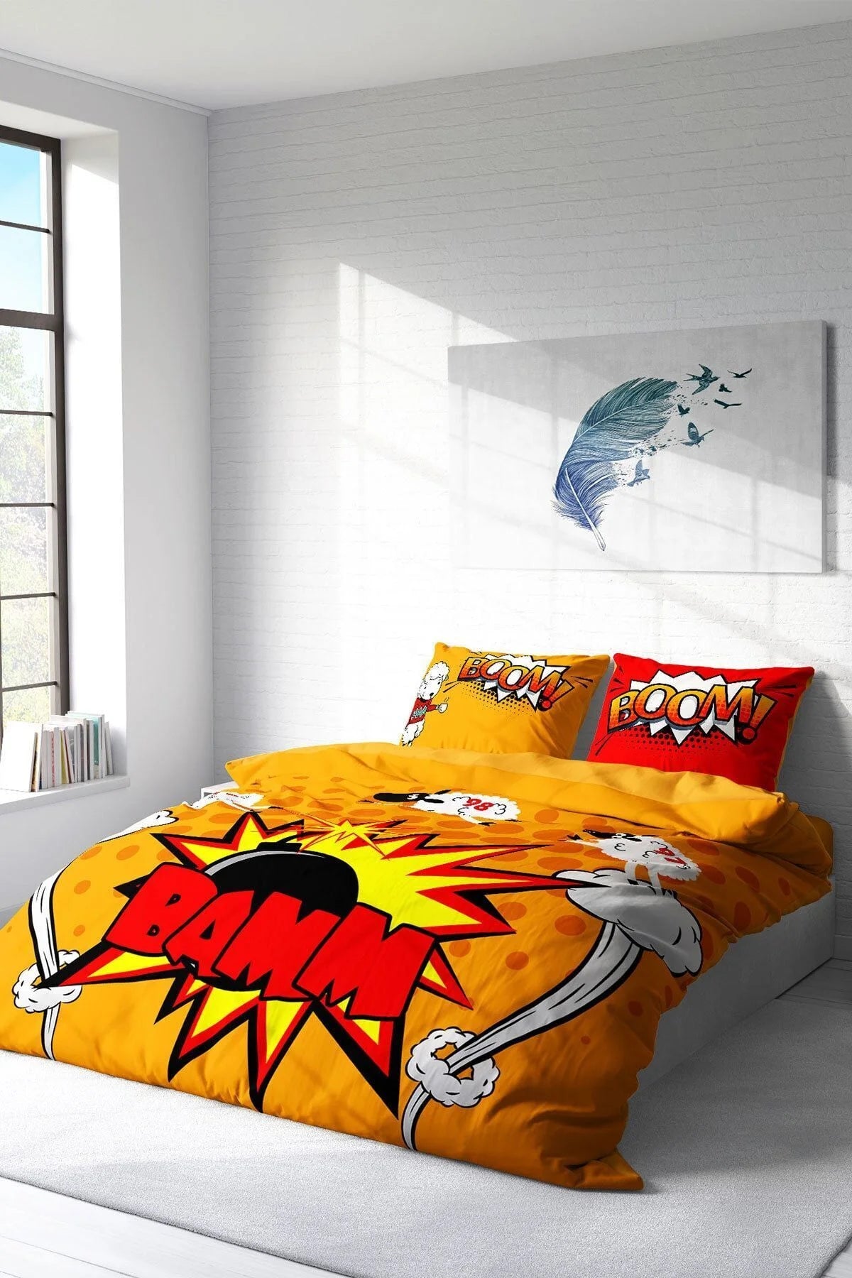 Sheep 3D Çift Kişilik Nevresim Takımı