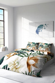 Soft Tropik 3D Çift Kişilik Nevresim Takımı