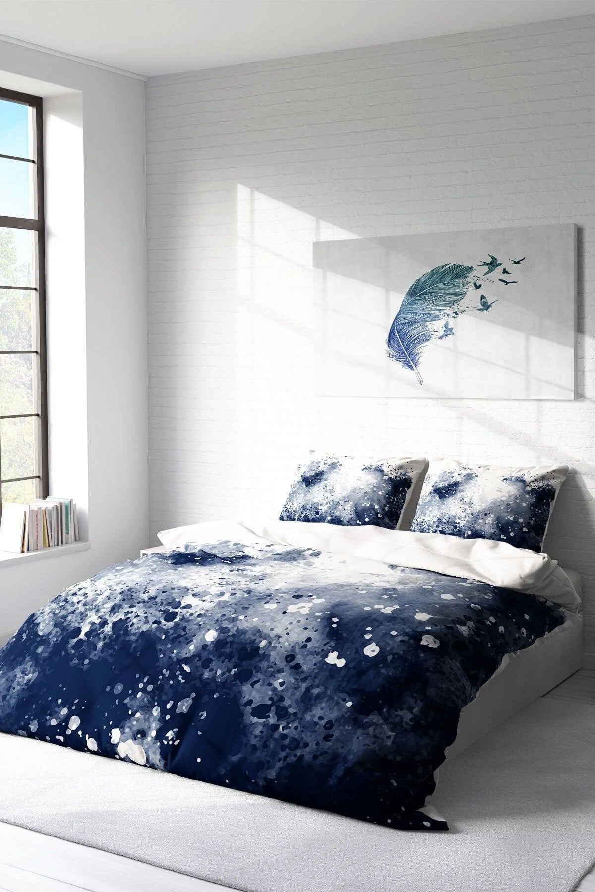 Stain Modern Çift Kişilik Nevresim Takımı