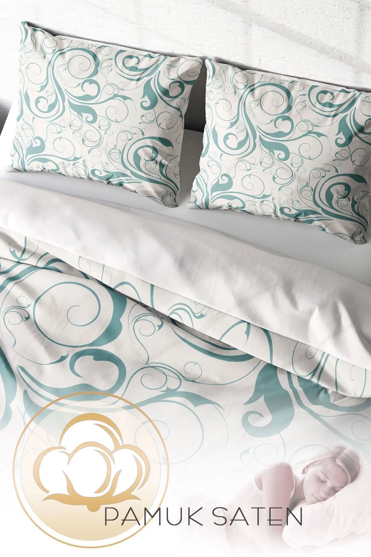 Twigs Klasik Çift Kişilik Nevresim Takımı