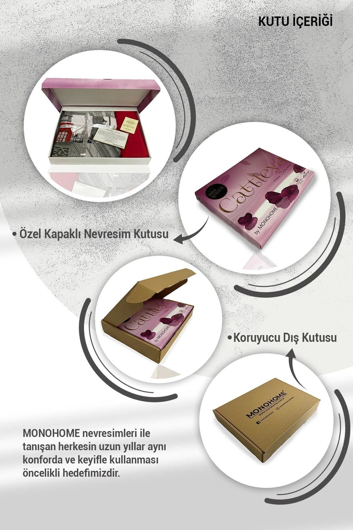 Violet Damask Klasik Çift Kişilik Nevresim Takımı