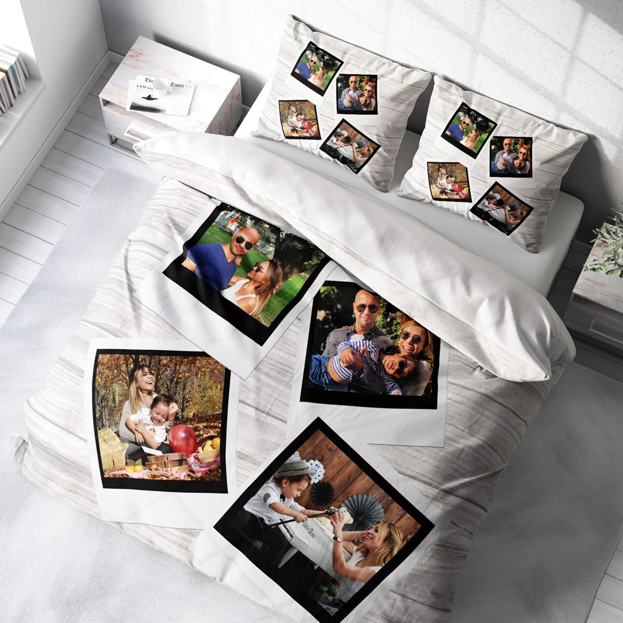 Monohome Kişiye Özel Çift Kişilik Nevresim Takımı Classic Omni