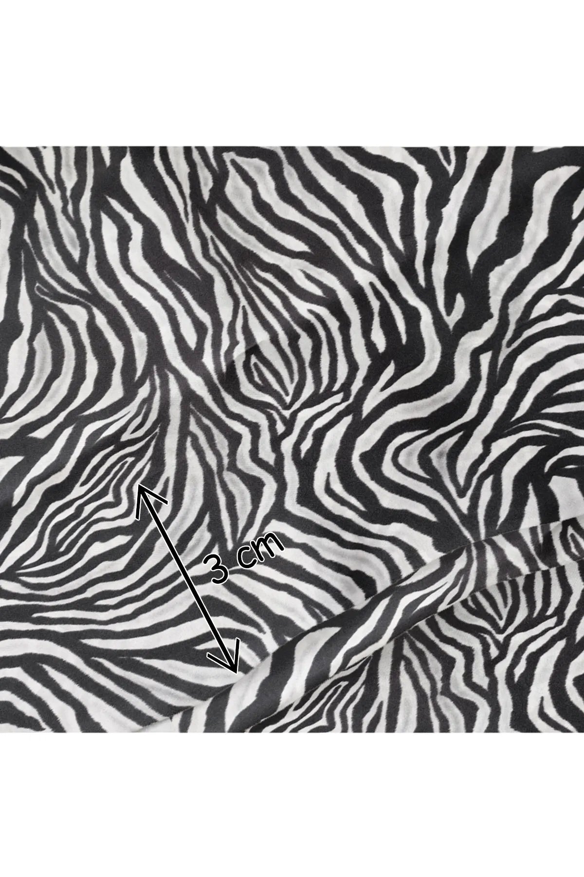 İpek Saten Yastık Kılıfı 2 Adet 50x70cm 2 Adet Saten Tokalı Zebra