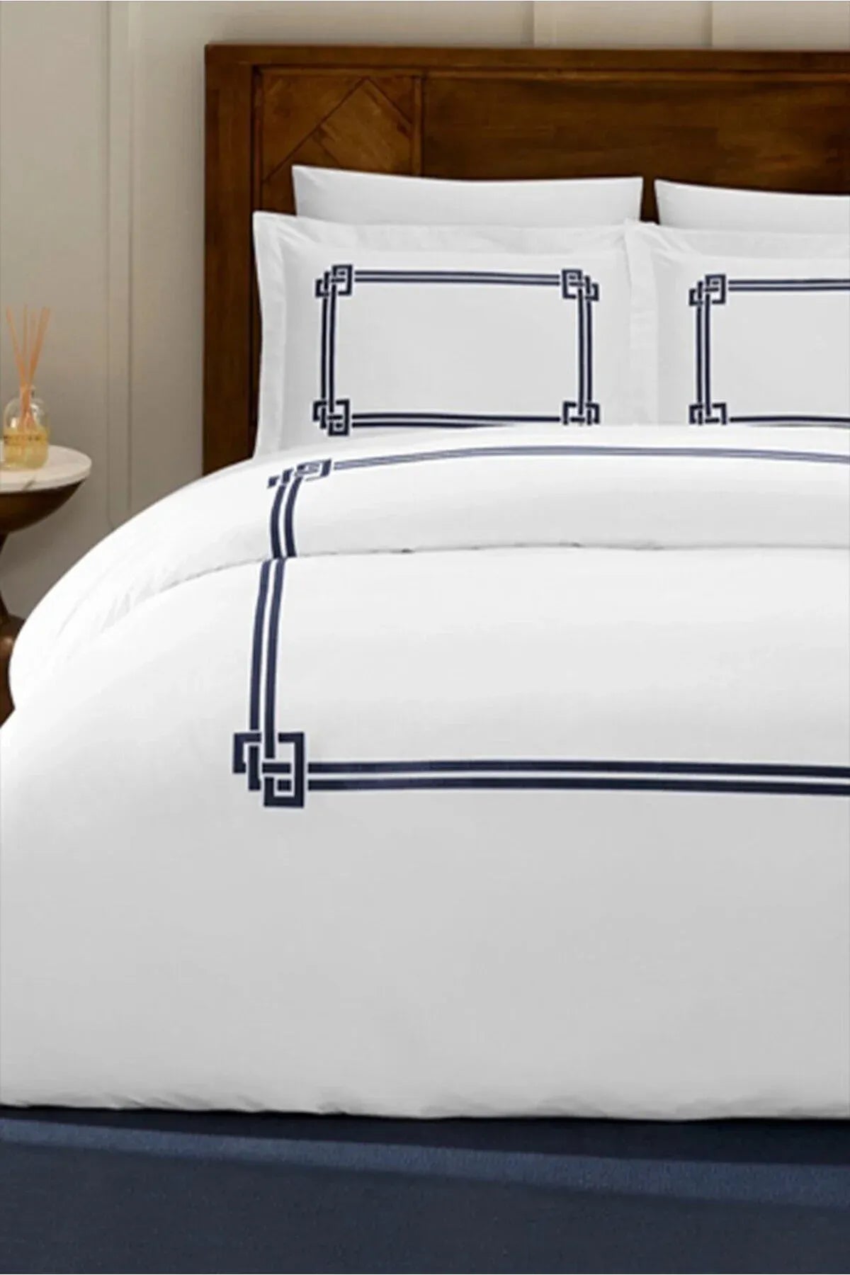 Percale Luxury Dijital Geometric Nevresim Takımı